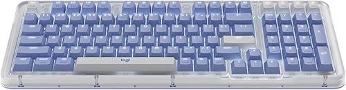 Miniatura 10 de Logitech Alto Keys K98M - Teclado mecánico inalámbrico, teclado personalizable con junta de absorción de vibraciones, teclas retroiluminadas,