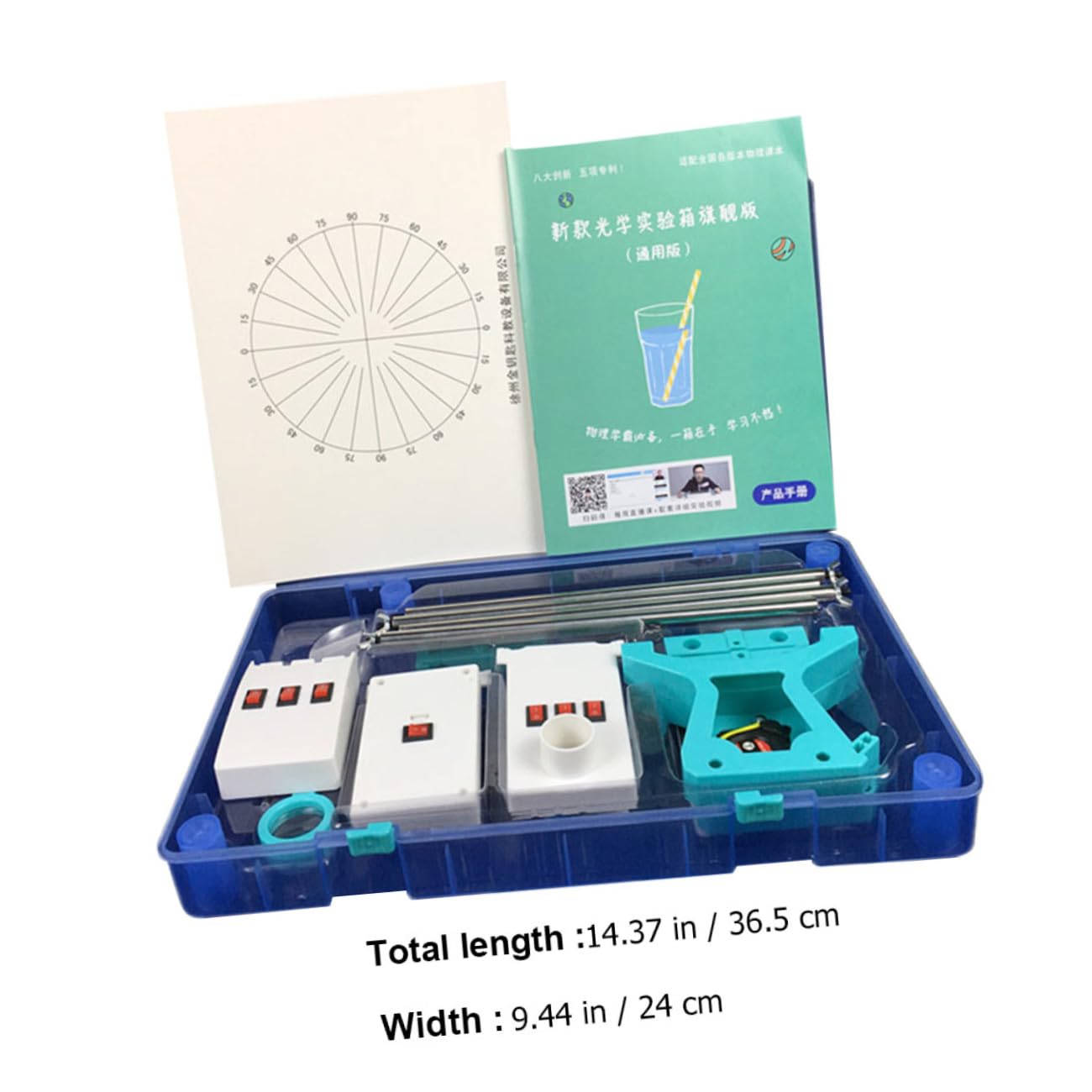 Optik Experimentierkasten 1 Satz aus Kunststoff für Kinder | Optik Experimentierkasten, Lernstarter Satz für Physische Licht Experimente, Praktisches Lehrmittel