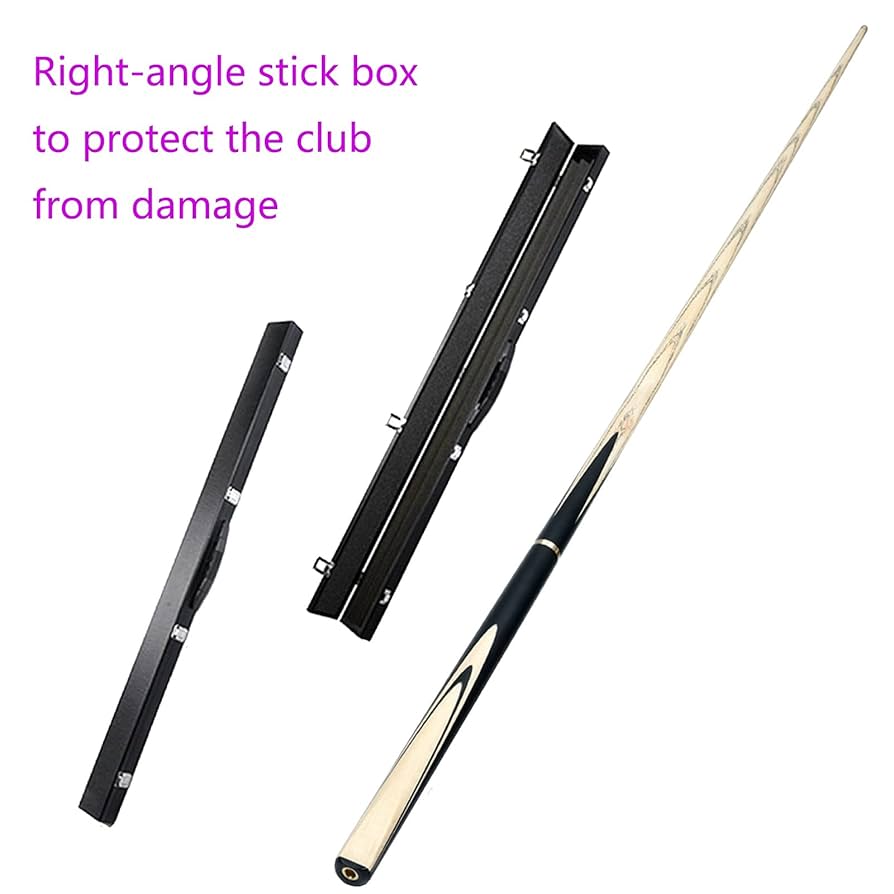 スヌーカーキュー　ジョイント　タップ　ケース付　snooker　cue Amazon.co.jp: 3/4 ジョイントスヌーカーキュー、プールキュー