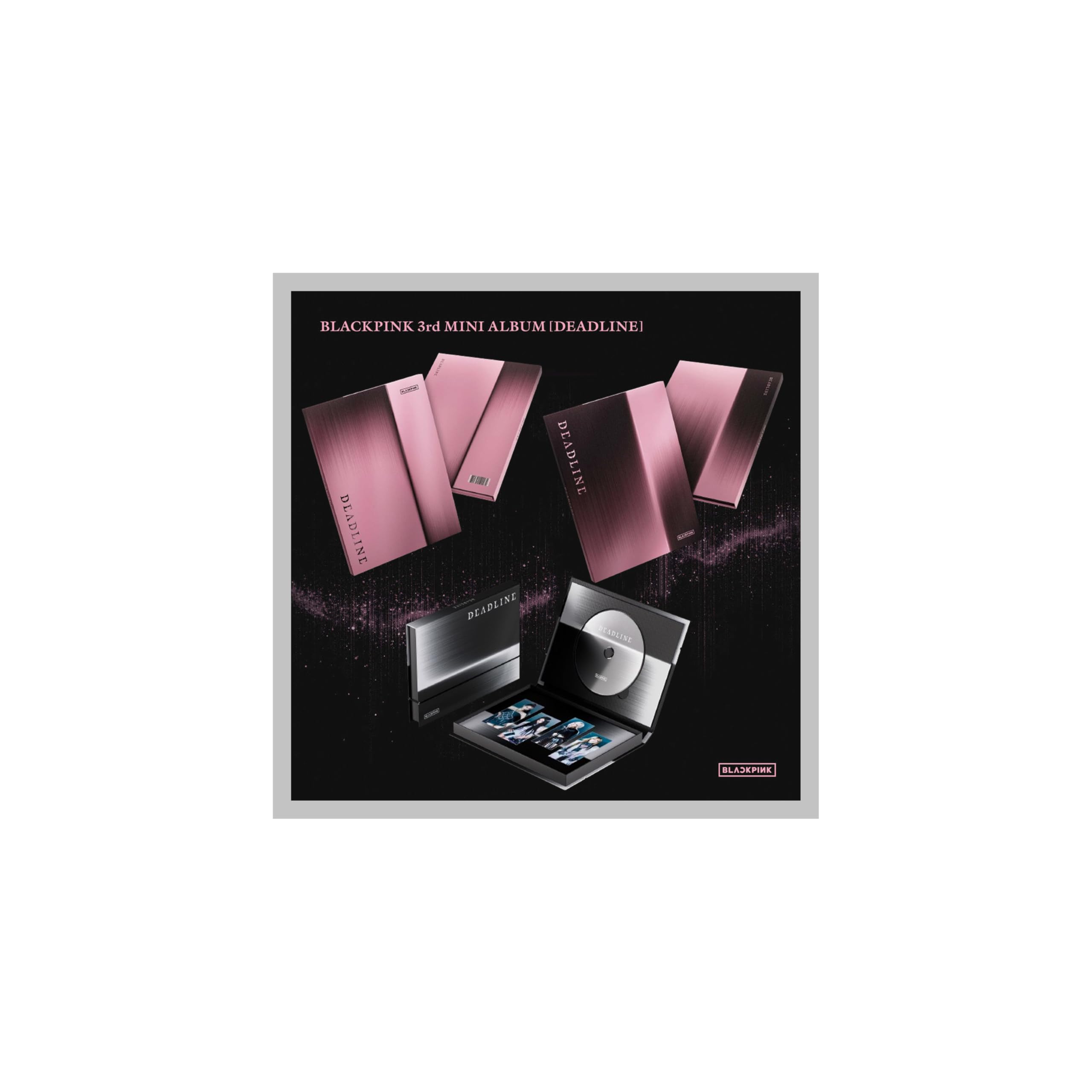 【新品未開封】BLACKPINK DEADLINE セット Amazon.com: BLACKPINK DEADLINE 3rd Mini Album with Tracking Sealed