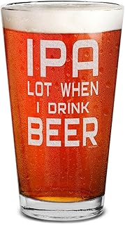 Engraved Beer Pint Glass