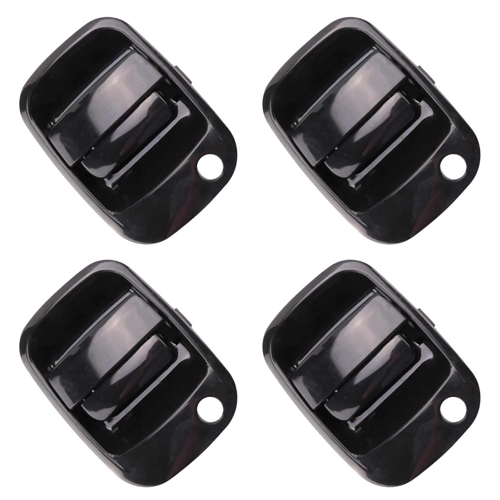 Onchdbfhuu Black 4X Car Door Handle Outside The Door Is Suitable For Starex H1 2005-2007 83660-4A500