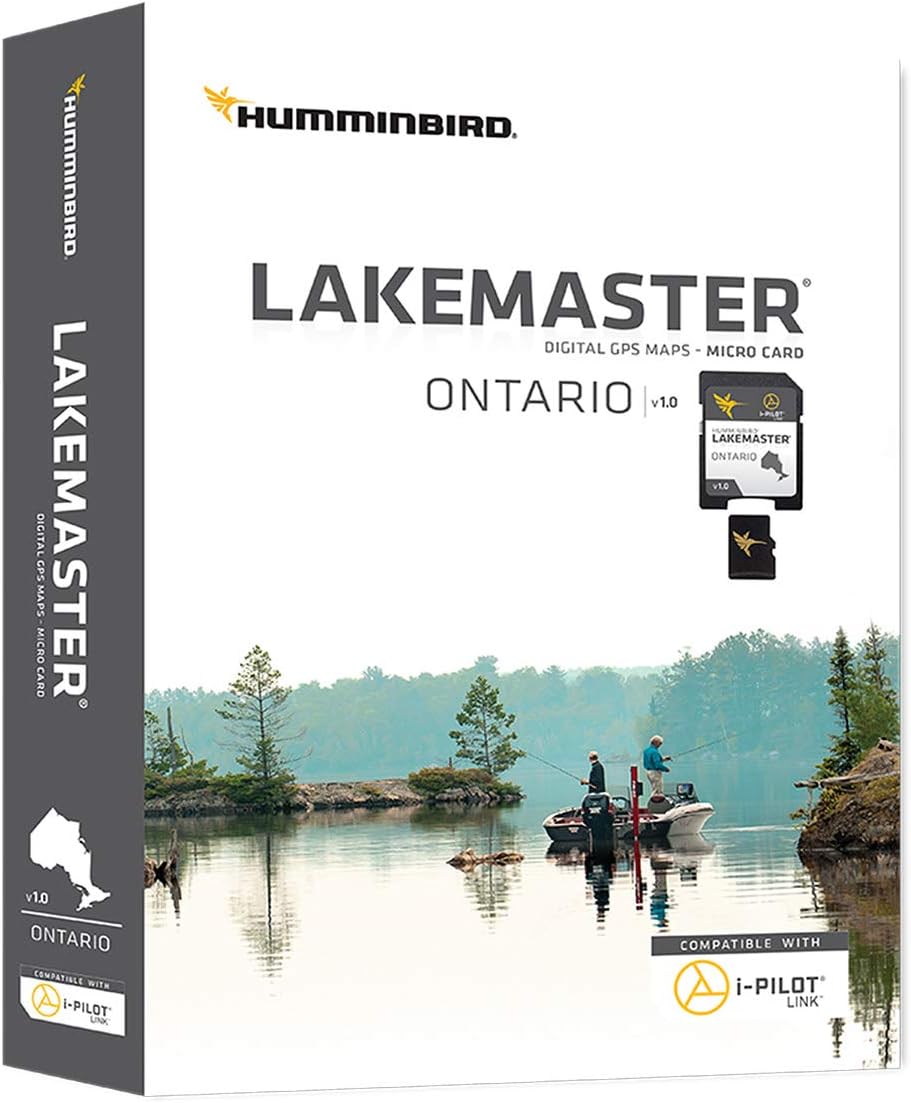 Humminbird LakeMaster Ontario Edition Digital GPS Lake Maps