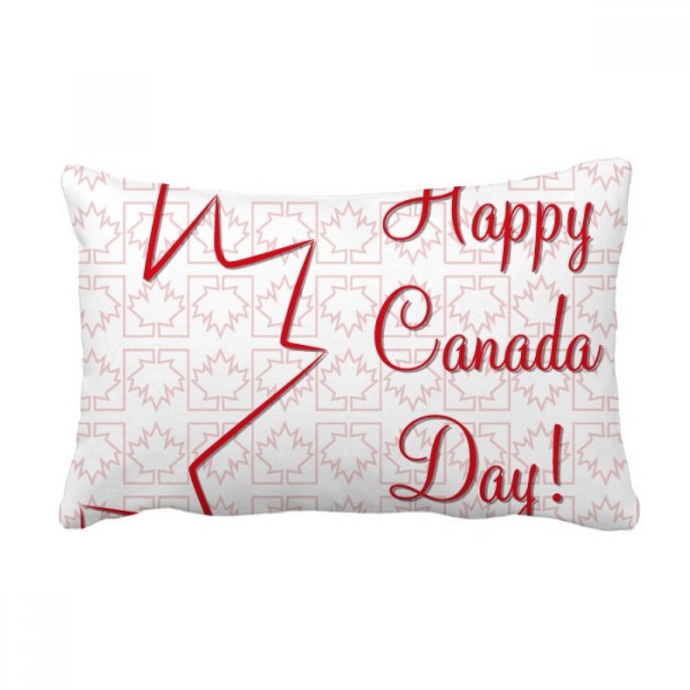 Coussin lombaire contre le mal de dos oreiller canapé feuille d'érable Canada