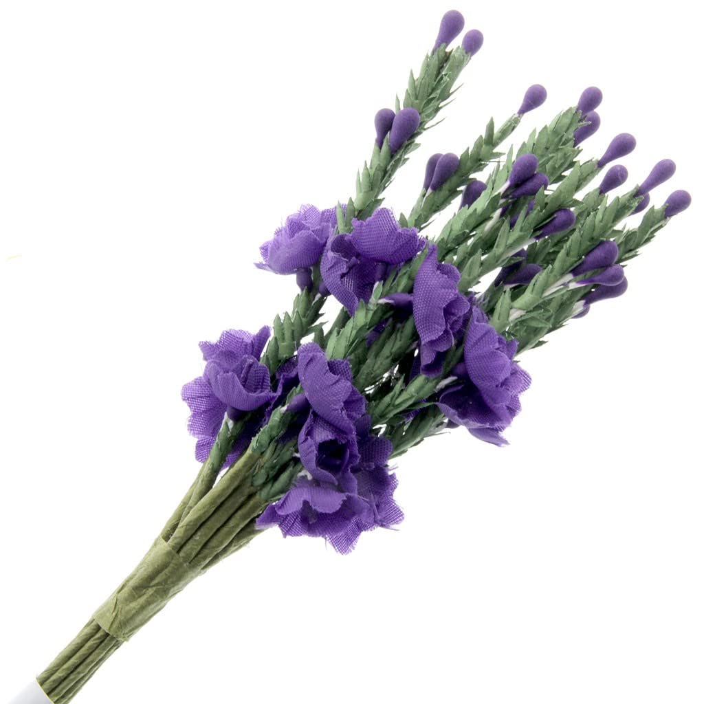 Corsage Creations - Heather - Purple (6 bunches x 12 stems)