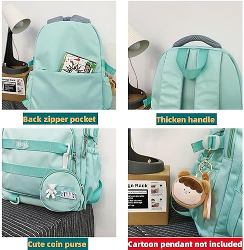 Miniatura 6 de Leaper Mochila casual resistente al agua Mochila de moda Unisex Bolsa de viaje Bolsa de viaje, Beige 8006, Mochilas Daypack