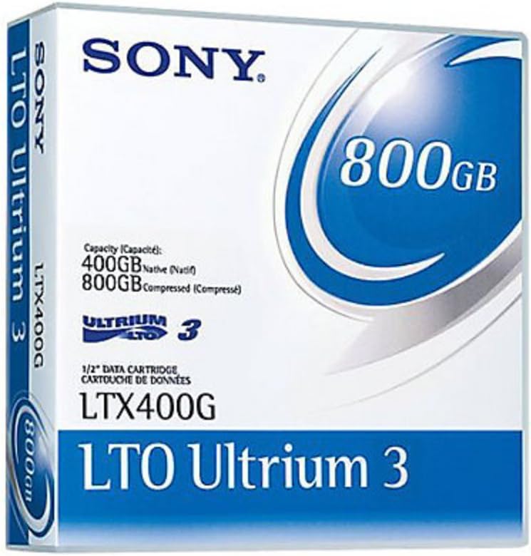 Sony LTX400G LTO-3 Backup Tape 400GB/800GB (Limited Availability) by Sony
