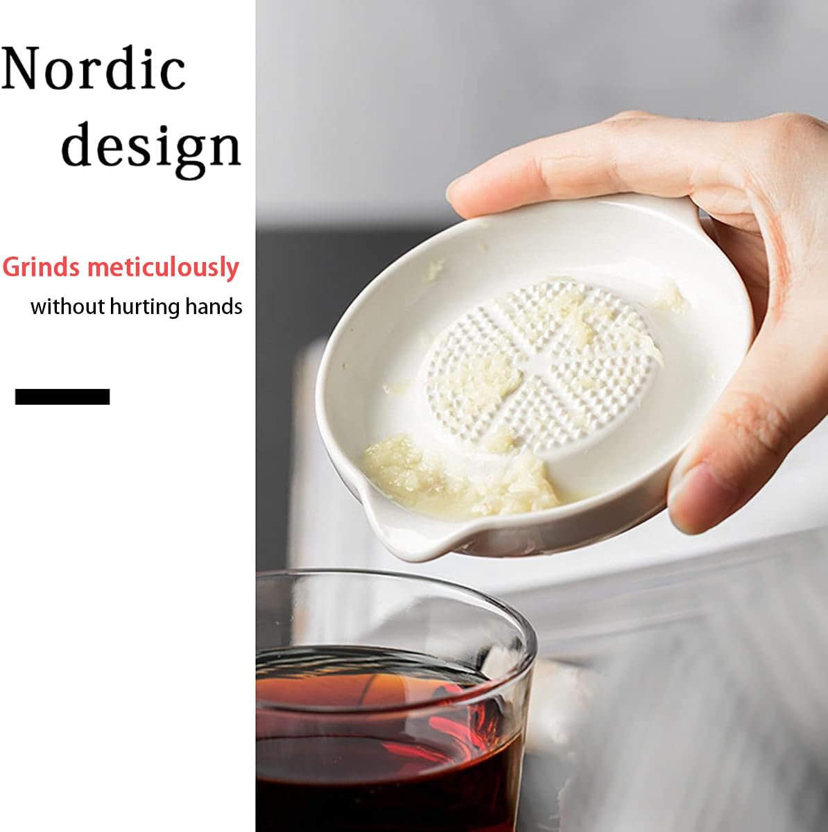 Porcelain Grater Plate White Ceric Multipose Grinder Plate