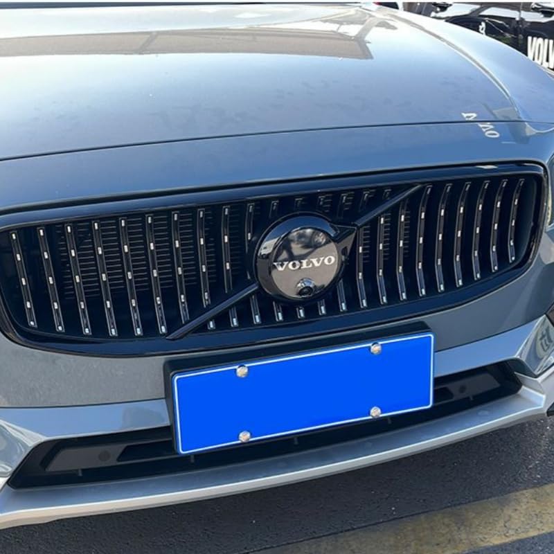 Front Grill Emblem for Volvo XC90 2025, Car Emblem Badges, Black