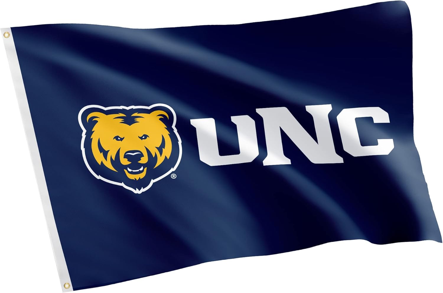 Desert Cactus University of Northern Colorado UNC Flag - 3 x 5 Feet Bears Banner, Indoor/Outdoor Durable Fabric, 100% Polyester Design (Style 2)