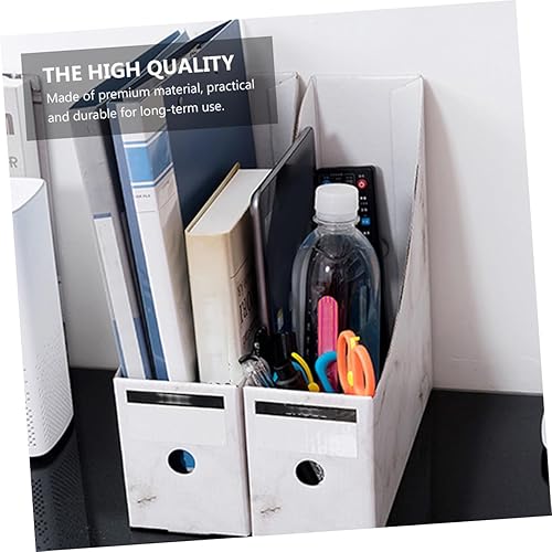 Miniatura 4 de Cabilock 5pcs Desktop Storage Rack File Holder Organizer for Students and Office Document Stand with Practical Design Space-saving File Organizer