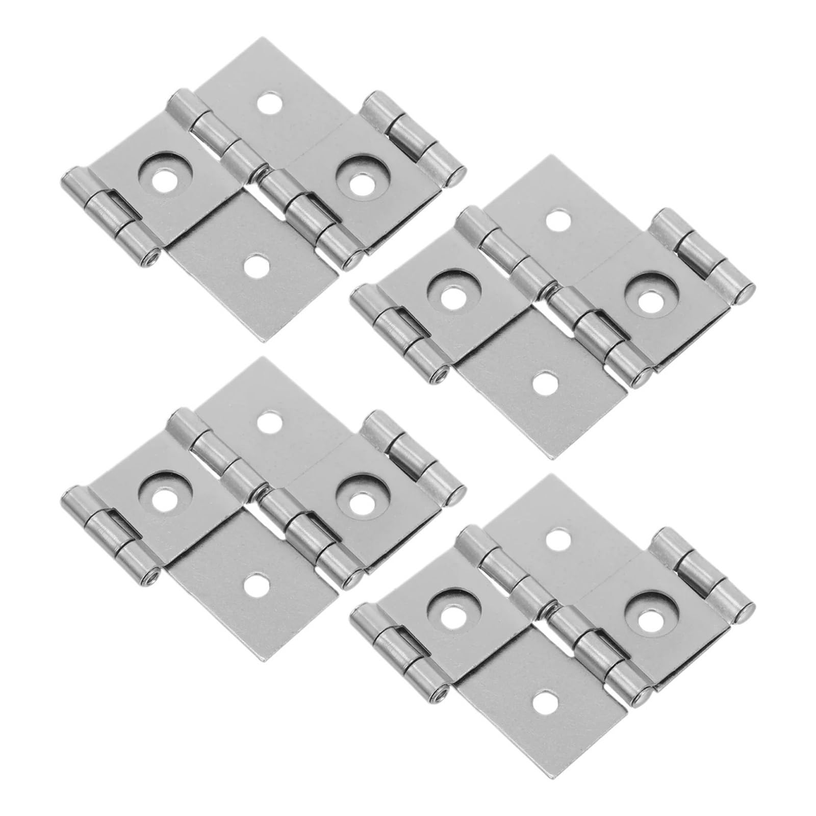 Charnières de porte robustes acier inoxydable clôture double ouverte 4 pcss