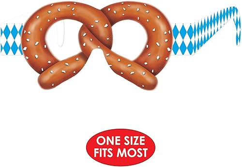 Miniatura 4 de Beistle Pretzel Eyeglasses Party Accessory (1 Count) (12pkg)