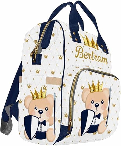 Miniatura 3 de Newcos Bolsa de pañales personalizada para lactancia, bolsa de pañales para bebé, mochila de viaje casual para mamá, 1024-8, Mochilas Daypack
