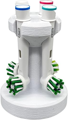 HOYT DESIGN Soporte organizador de cabezal de cepillo de dientes eléctrico para encimera Oral-B