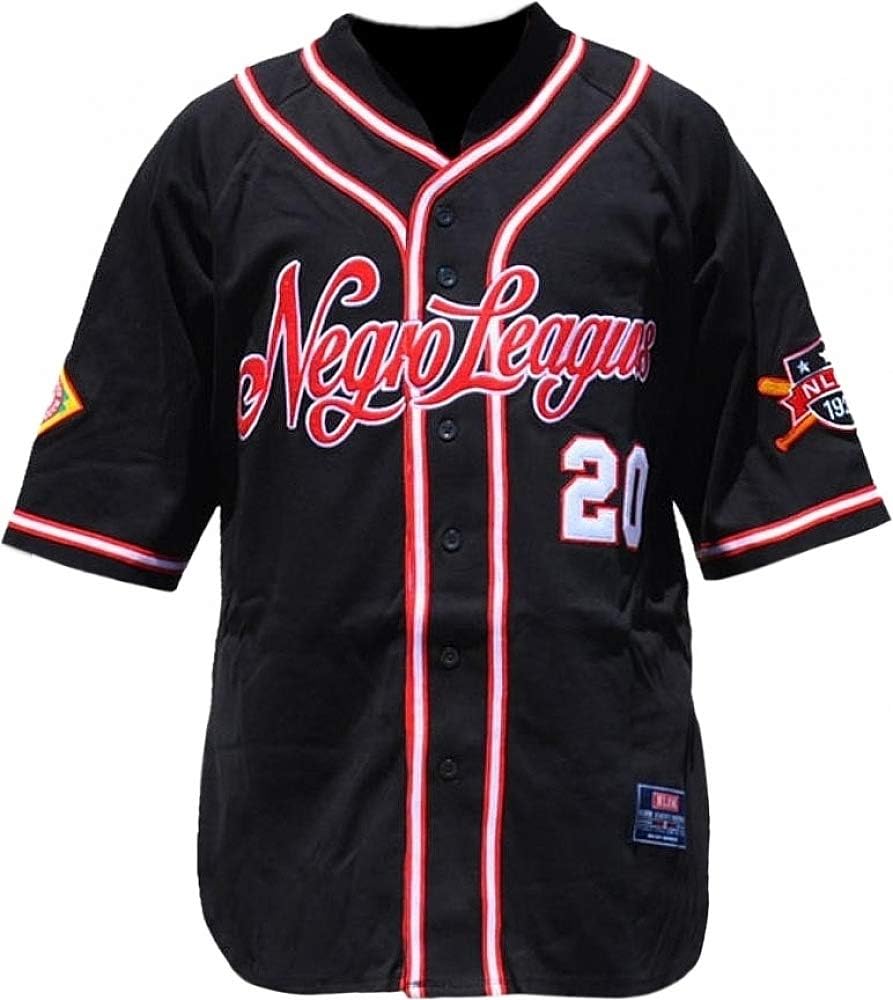 Big Boy NLBM Replica Mens Baseball Jersey [Black] - ID#1132-15-208-0-0