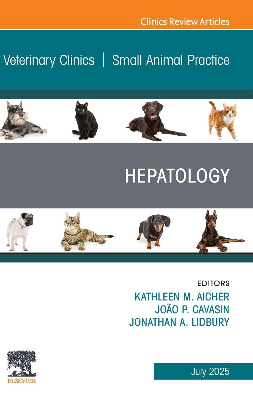 Hepatology An Issue Of Veterinary Clinic