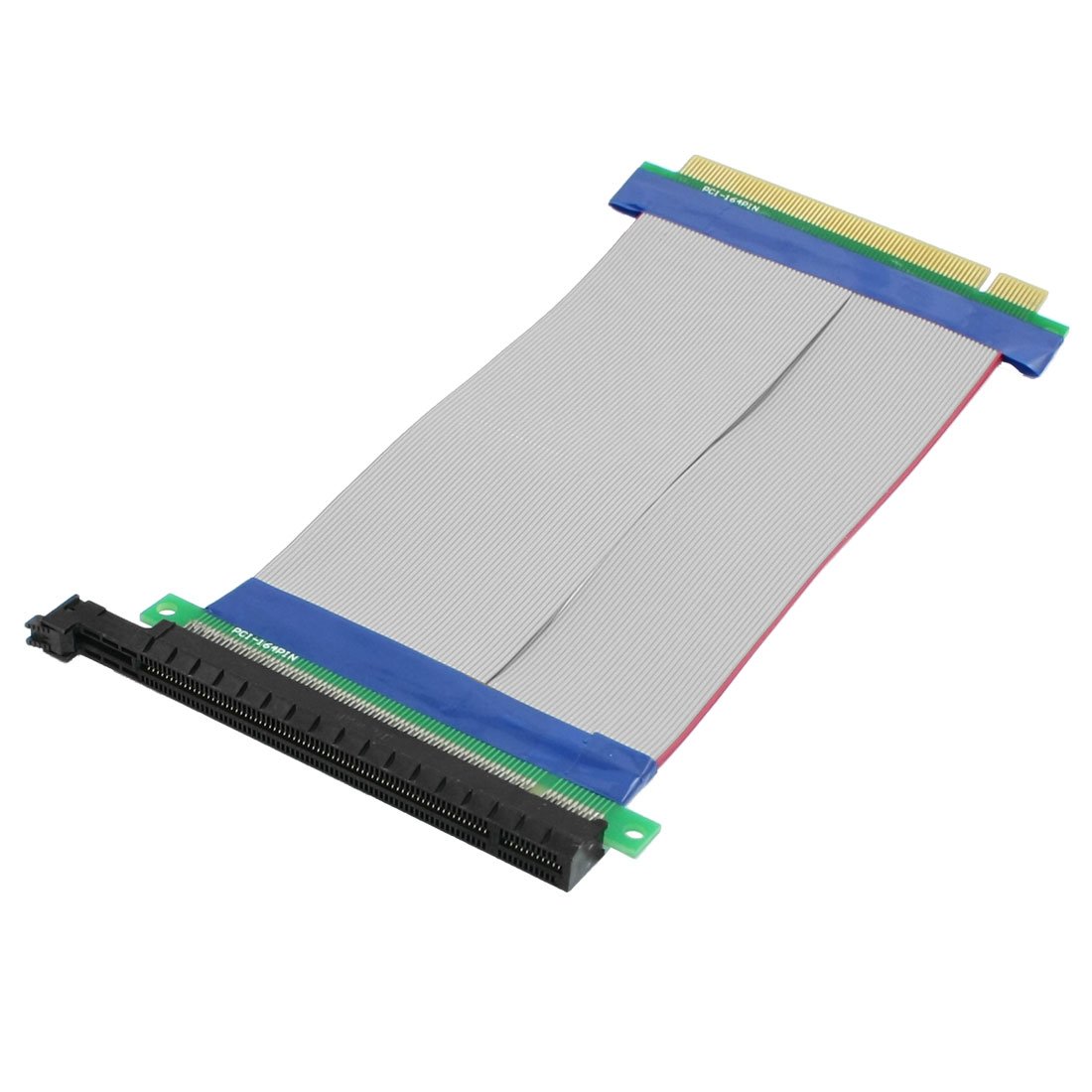 ZHuidjoPCI-E 16X Riser Card Flexible Extender Extension Cable for Computer (SN: 258 4fe 5bf bd1 715)