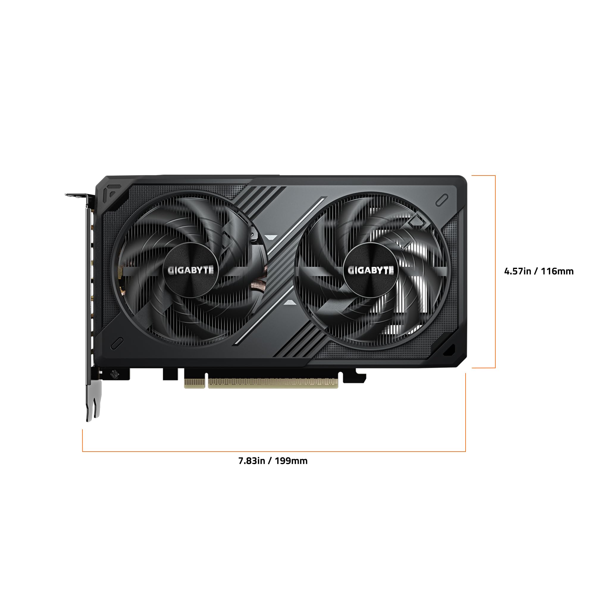 GIGABYTE GeForce RTX 5060 WINDFORCE MAX OC 8G - Tarjeta gráfica (8 GB, 128 bits, GDDR7, PCIe 5.0, Sistema de refrigeración WINDFORCE, GV-N5060WF2MAX OC-8GD - Tarjeta de vídeo
