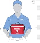 First AId Central 182 Piece Deluxe All-Purpose First Aid Kit