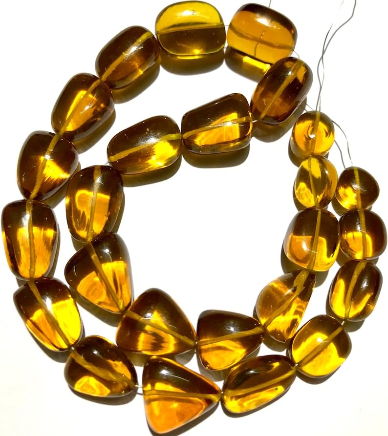 Perles de quartz hydro naturel pour fabriquer un bracelet bohème