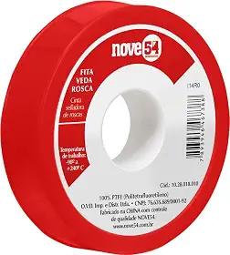 Nove54, Fita Veda-Rosca 18 Mm X 10 M.