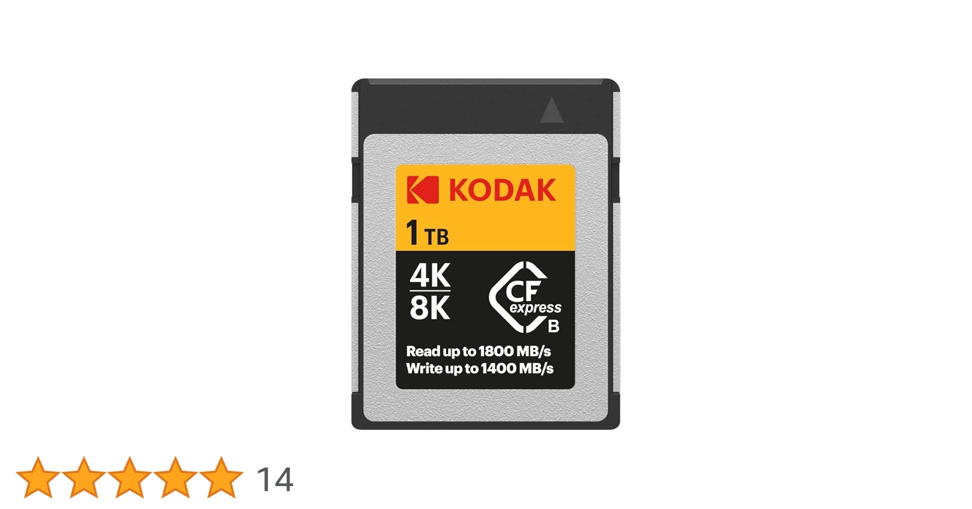 Kodak CFexpress Type B 1TB Memory Card with 1800MBps Read