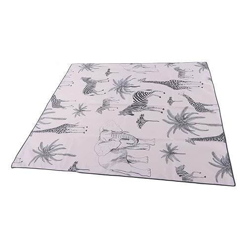 Tapete de juego para bebé impermeable portátil para silla alta