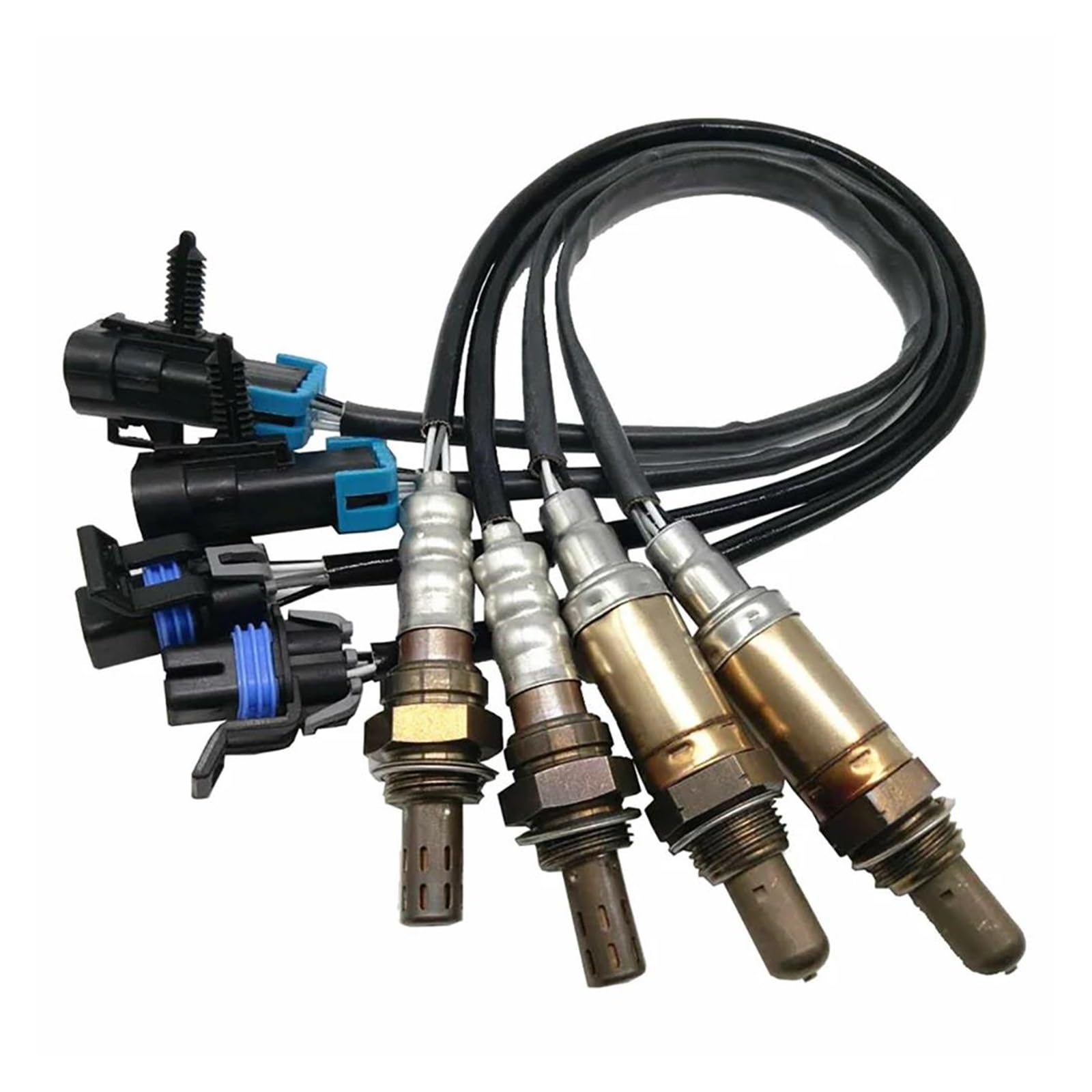 4 Pièces pour Chevrolet pour Avalanche pour Silverado pour Banlieue pour Tahoe 2006 2007 Capteur D'oxygène O2 19209815 12589321 234-4112 234-4337 Sonde Capteur D'oxygène