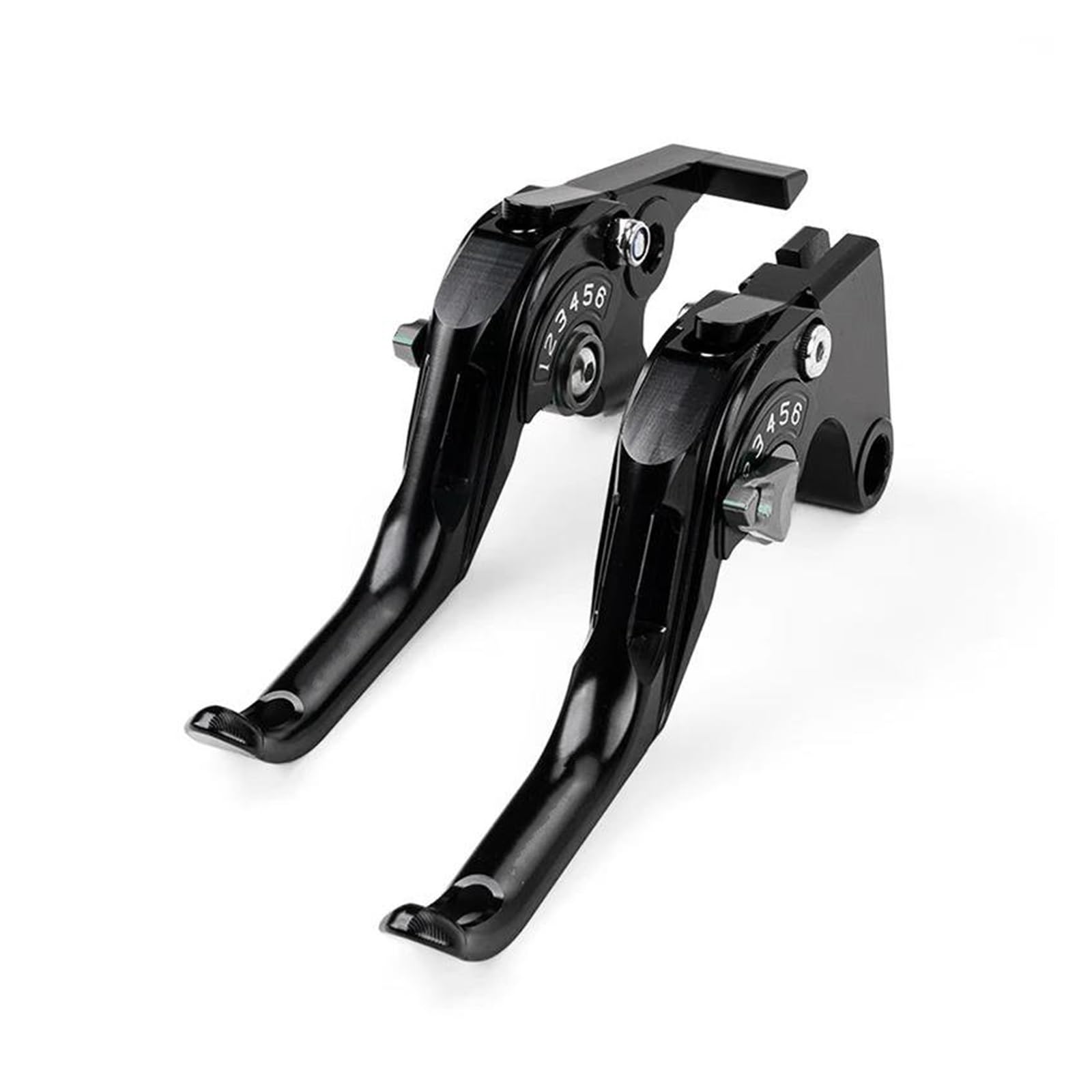 MRBVHGPKUT Motorcycle Brake Clutch Motorcycle Brake Clutch Lever Adjustable Handle for Ninja500 Z500 for Ninja 500SE 2025 Z500SE(Short-Grey)