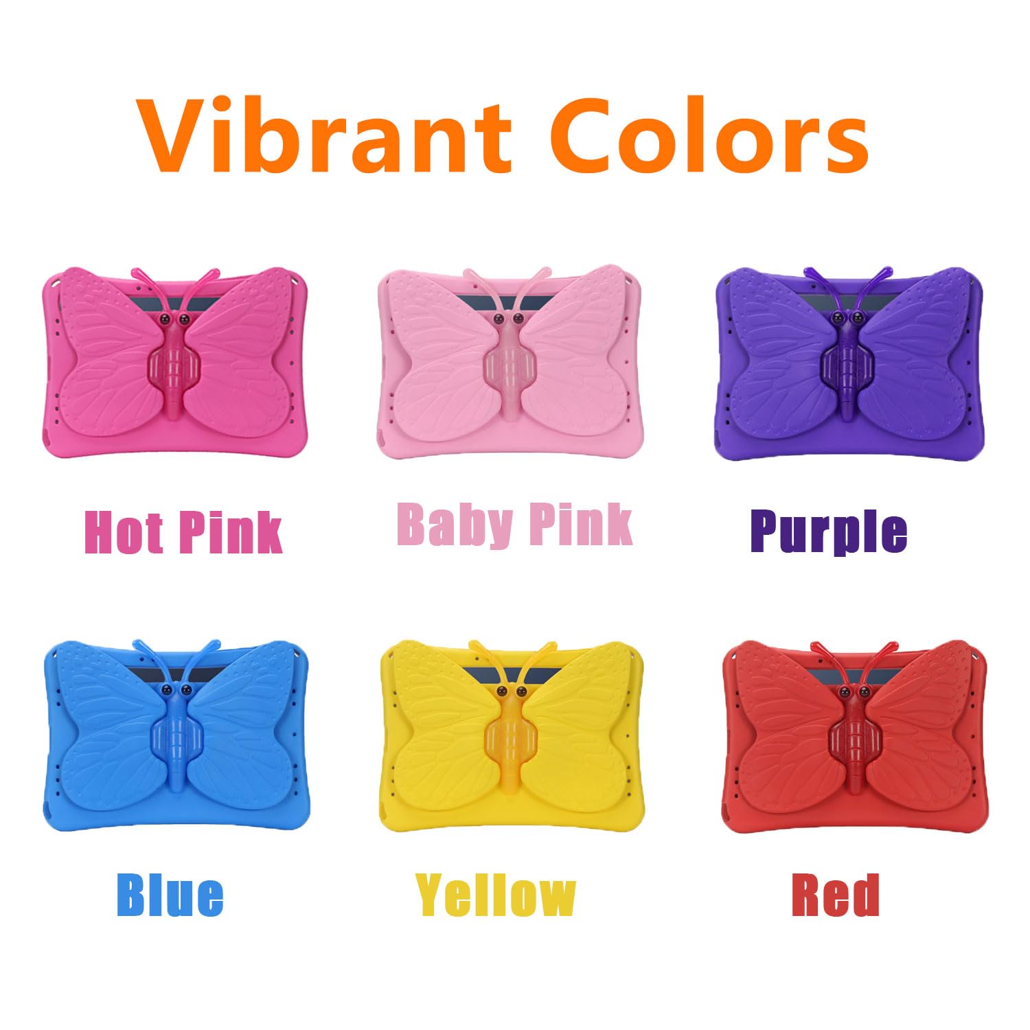 Funda infantil para Samsung Galaxy Tab A9 Plus de 11 pulgadas 2023 (SM-X216B), bonita funda protectora de espuma EVA a prueba de niños para tablet Galaxy A9+ Plus, color rosa