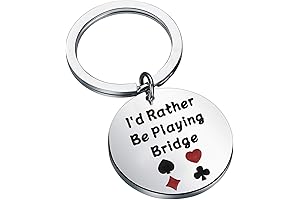 I'd Rather Be Playing Bridge Keychain: The Perfect Bridge Gift for Bridge Players and Athletes