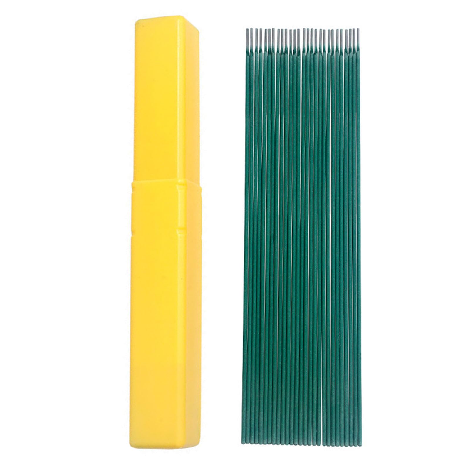 Multipurpose Welding Rod Electrodes 3X300Mm Carbon Steel Welding Sticks for Reliability Durability Bonding for Metal Sheet Green Electrodes