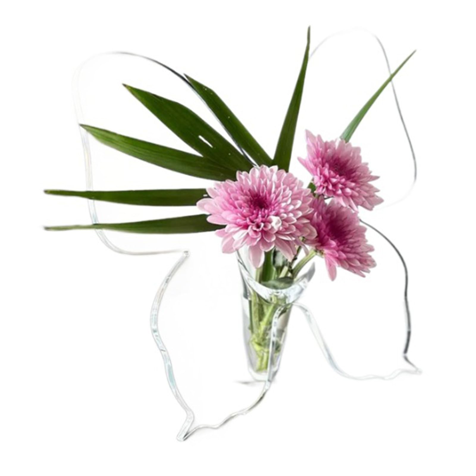 Frame Vases Clear Flower Arrangement Holder Tabletop Decors for Weddings Birthdays Housewarming Gift Clear Florals Vases