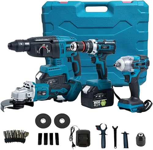 Kit Professionale Fai da Te 4 in 1 con Trapano