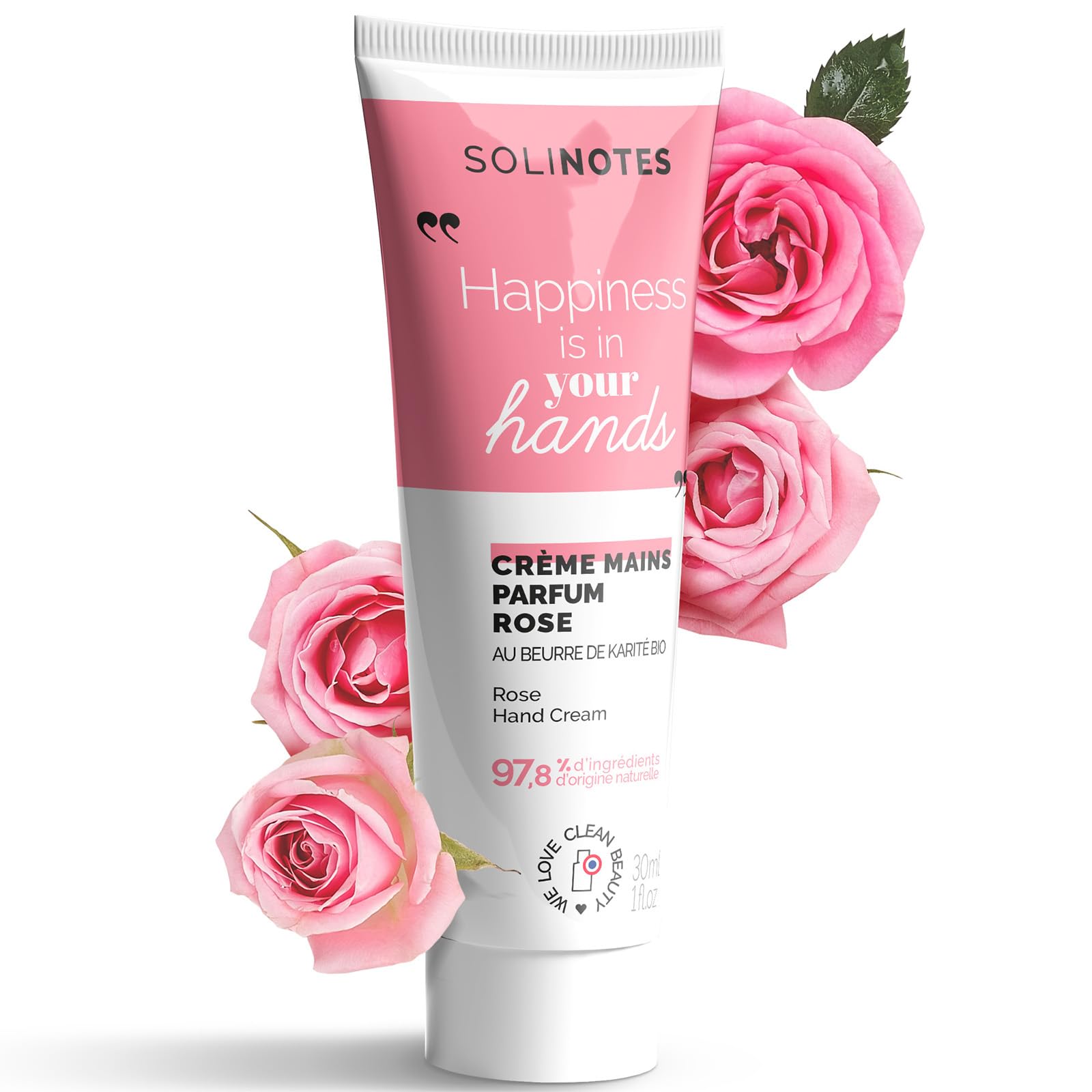 Solinotes Harmonizing Rose Hand Cream 30ml