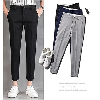 Amazon | [Rortyno] スラックス 細身 チノパン メンズ