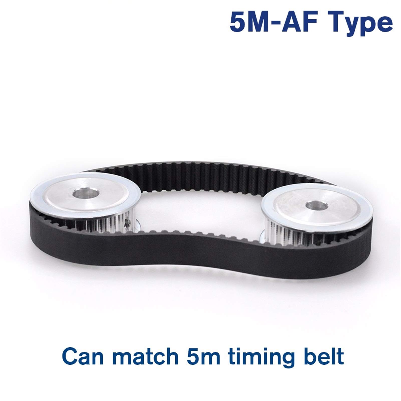 Polea de distribución Polea de Tiempo de aleación de Aluminio de 5m Tipo 60T 60teeth, Orificio 12/14 / 15/19/20/22/25/28 / 30mm, Tono de 5 mm, Ancho de 16 mm, polea síncrona HTD5M