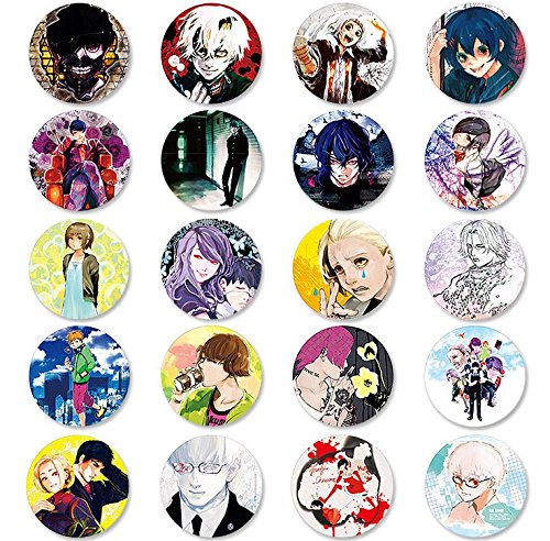 東京喰種　原作　缶バッジ　コレクション　セット Amazon.co.jp: 東京喰種 コレクション缶バッジ 全20種