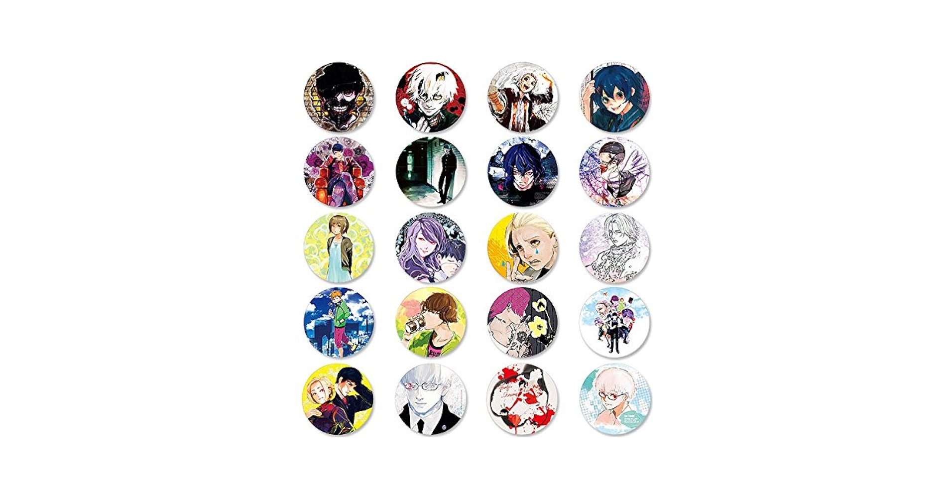 東京喰種　原作　缶バッジ　コレクション　セット 東京喰種 原作 缶バッジ コレクション セット ジャンプショップ