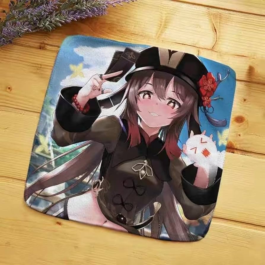 Amazon.co.jp: 原神 タオル ハンカチ ループタオル ハンドタオル
