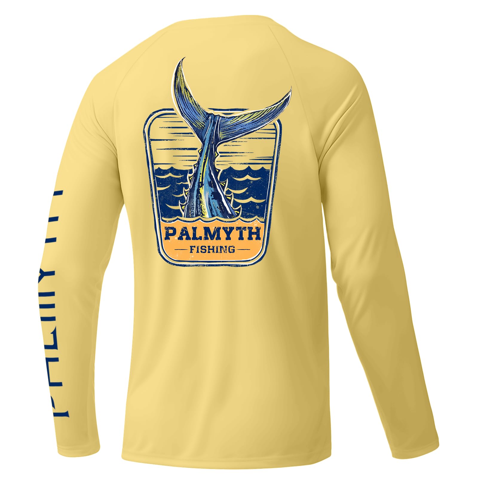 Mens Fishing Shirts Sun Protection T-Shirts UV UPF 50+ Long Sleeve Rash Guard Tee-image-28