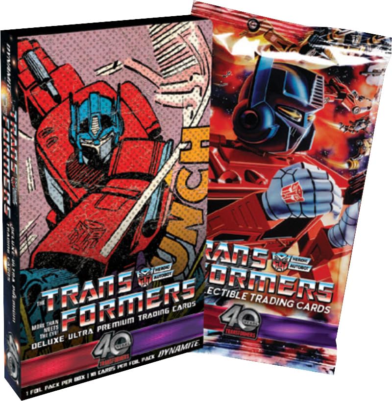 Transformers Collectible Trading Cards: 40th Anniversary Deluxe