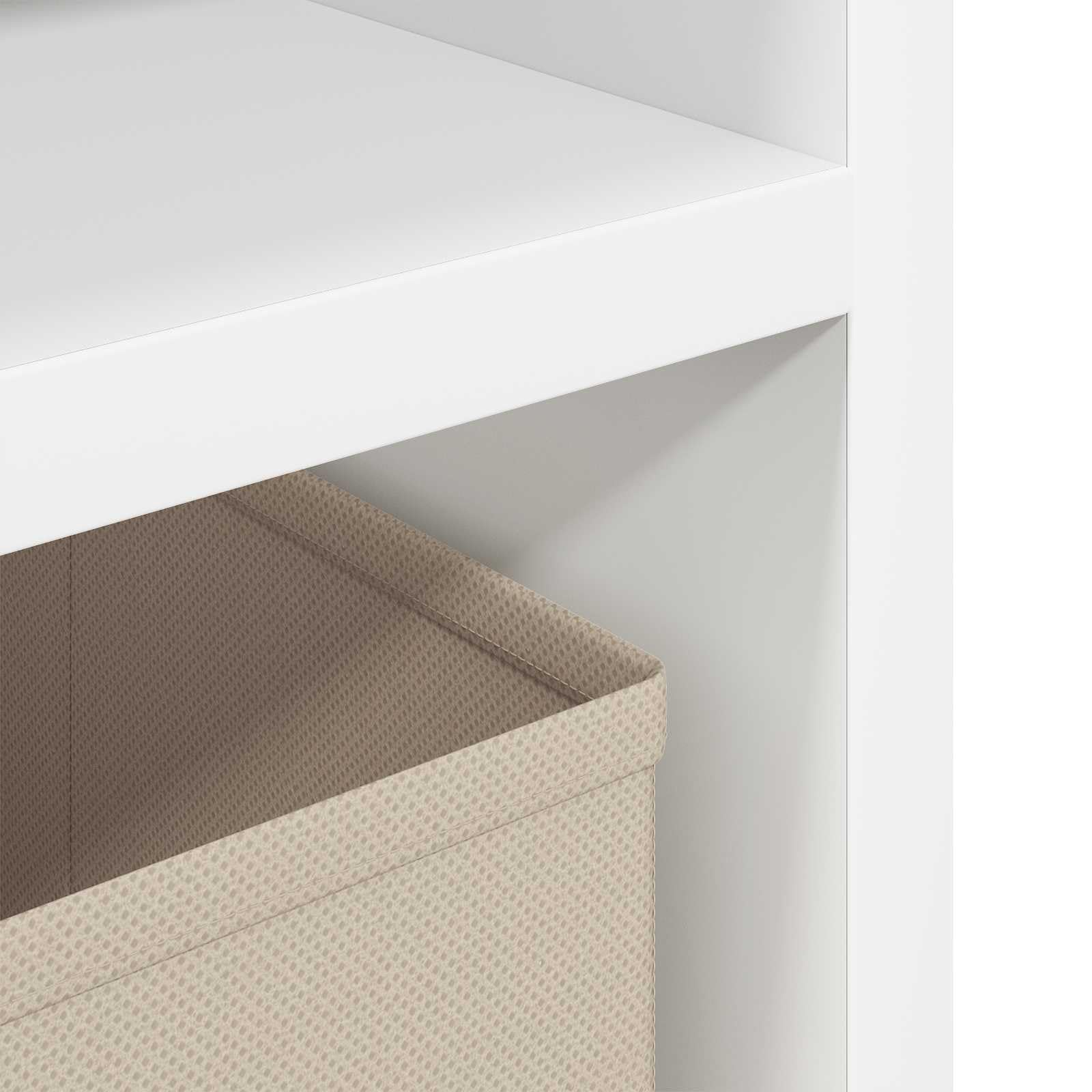 vidaXL Mueble bajo con cajón 102 x 32 x 48,5 cm