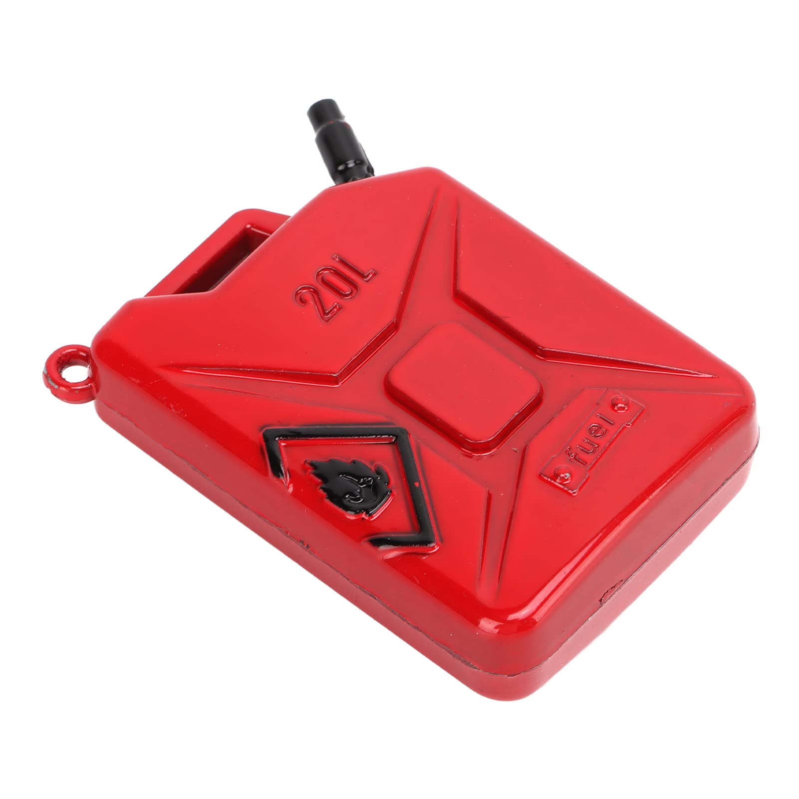 KIMISS Mini Réservoirs de Carburant pour Camion RC, pour SCX10 90046,2 Pièces, Réservoirs d'huile de Simulation en Métal Durable pour Voiture d'escalade 1/10