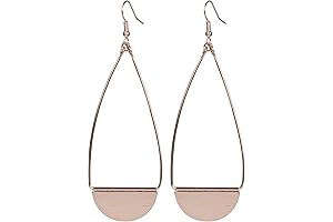 New! Shield Paddle Earring Lightweight Statement Earrings | SPUNKYsoul Collection