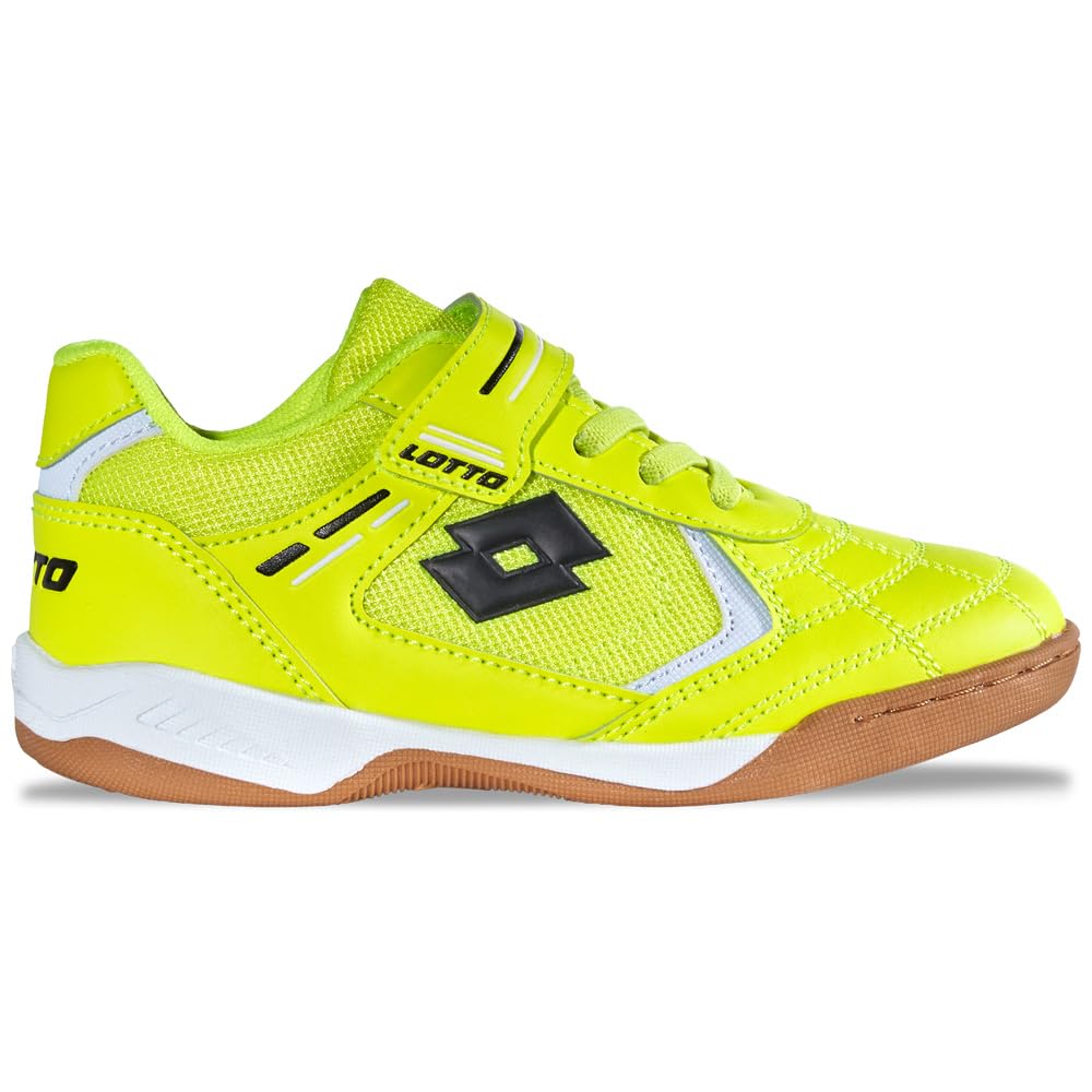 Lotto Stylecode: 2601170K SOCCERA K Unisex Kids Sneakers I Hallenschuh für Kids I in kinderfußgerechter Passform I ideal für den (Schul-) Sport I mit Nicht-färbender Sohle