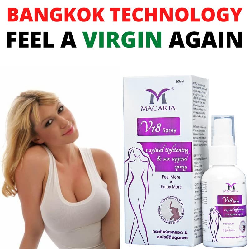 MACARIA Vaginal Pussy Yoni Tightening Shrink Spray for Women Intimate Parts Feminine Care for Porn Actress