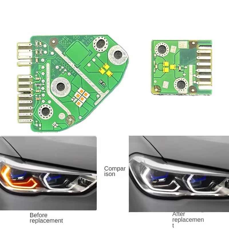 Módulo de control DRL para X5 G05 placa de circuito de luz blanca 2