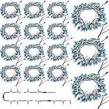 Xuhal 750 Pcs Dc 12v Ws2811 Pixel String Light 12mm Diffused Digital RGB LED Lights Waterproof Addressable LED RGB Outdoor Light for Screen Wall Christmas Billboard House Decor